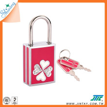 Shining Handbag Security Key Padlock with crystals